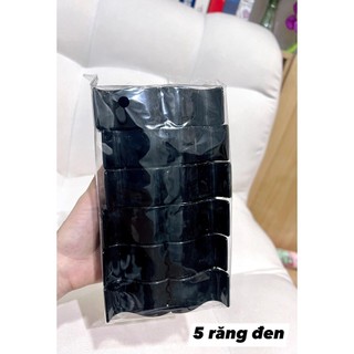 Kẹp 5 Răng màu, 5 răng trong (lố)