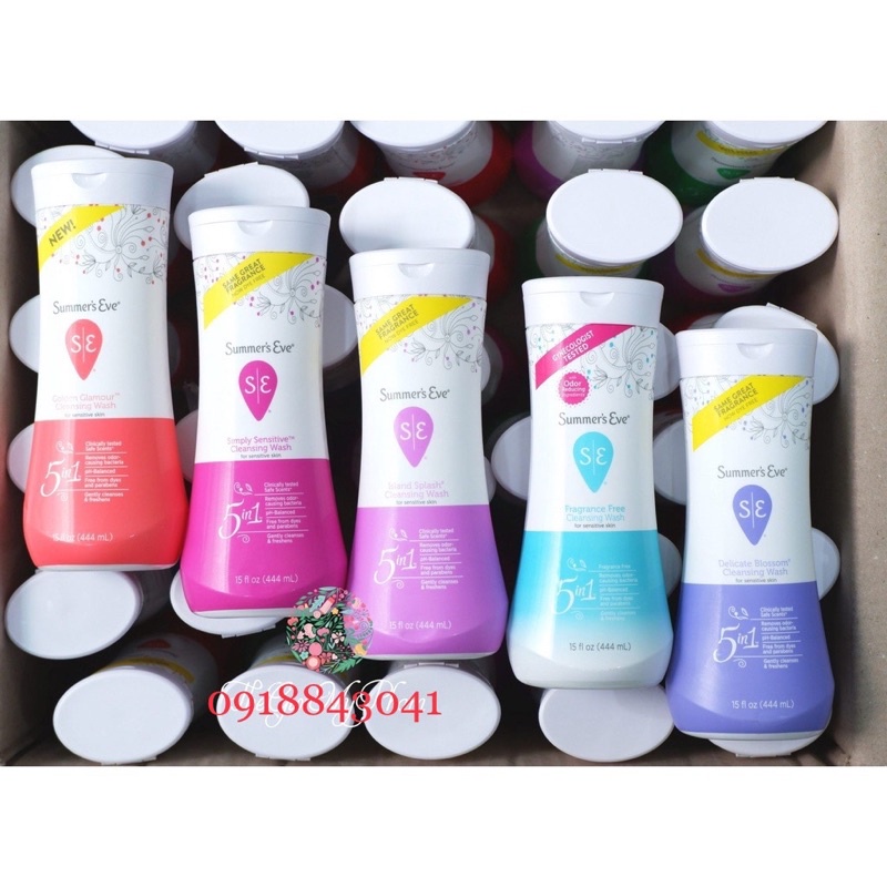 Dung dịch vệ sinh phụ nữ Summer’s Eve Cleansing Wash của Mỹ