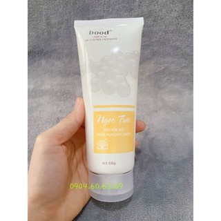 Sữa rửa mặt ngừa mụn giảm nhờn bood 120g thảo dược hoa sen