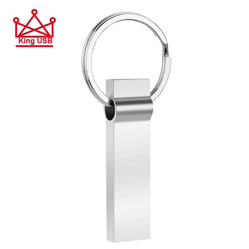 Ổ Đĩa flash usb 64GB 32GB 16GB 8GB 4GB 4GB 128GB Bằng Kim Loại Chống Thấm Nước Màu Bạc