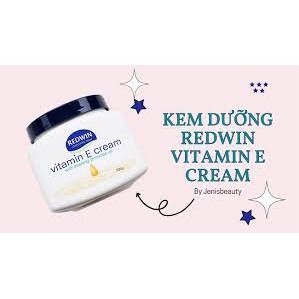 Kem dưỡng da vitamin E Redwin Cream (hũ 300gr) Úc