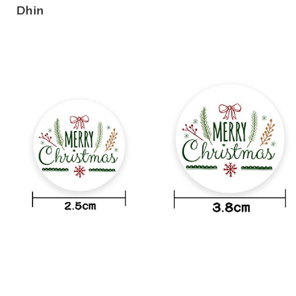 Bộ 500 Nhãn Dán Chủ Đề Giáng Sinh Dùng Để Trang Trí