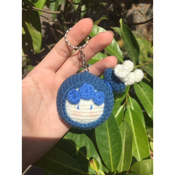 Móc khoá cung hoàng đạo Bảo Bình handmade/Aquarius