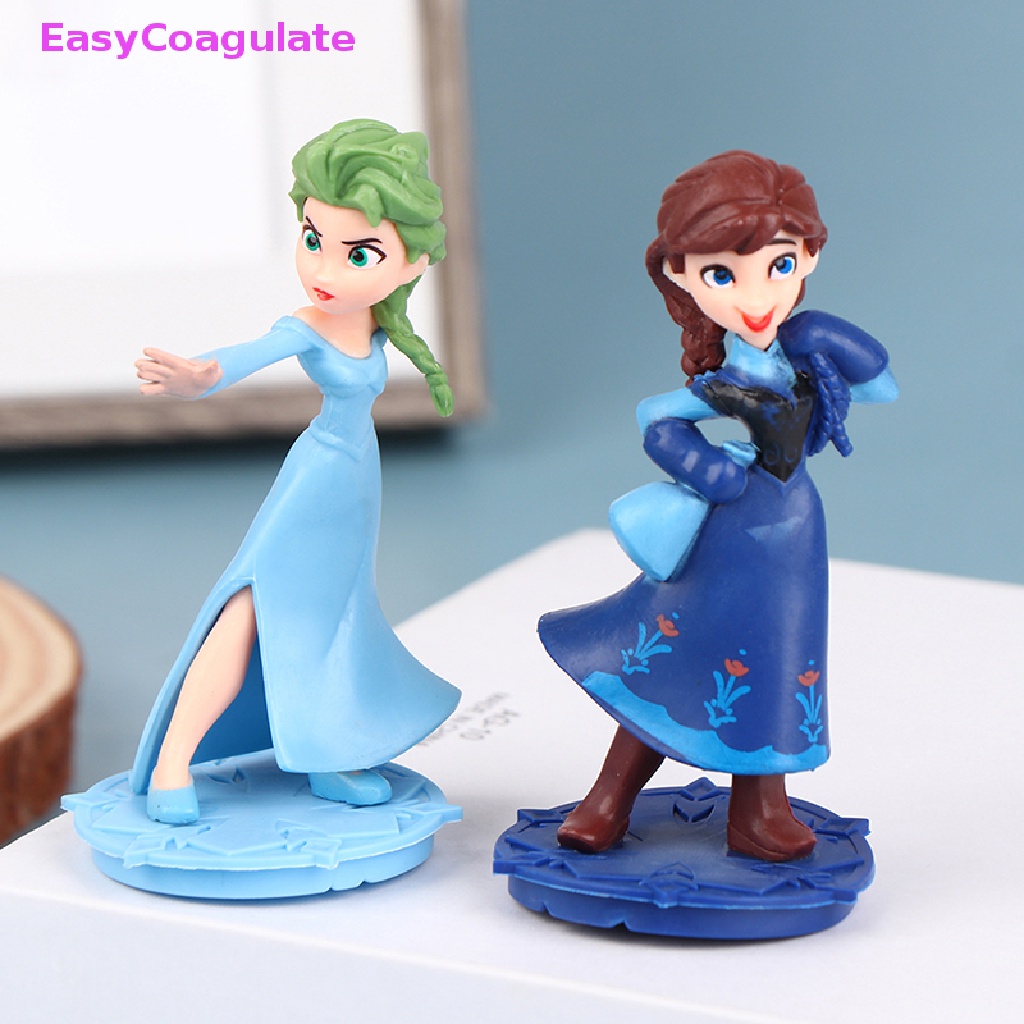 Đồ trang trí Búp Bê Công Chúa Elsa Anna Trang Trí Bánh Kem Sinh Nhật