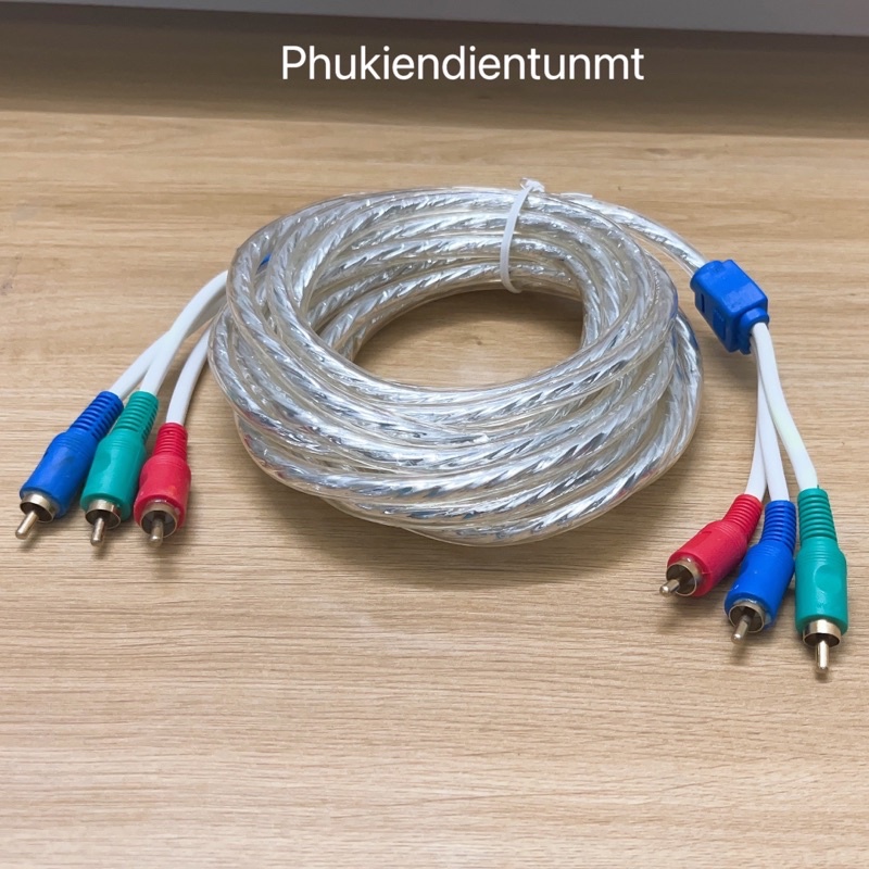 Dây AV/RCA 3 ra 3 chống nhiễu 1.5m/3m/5m