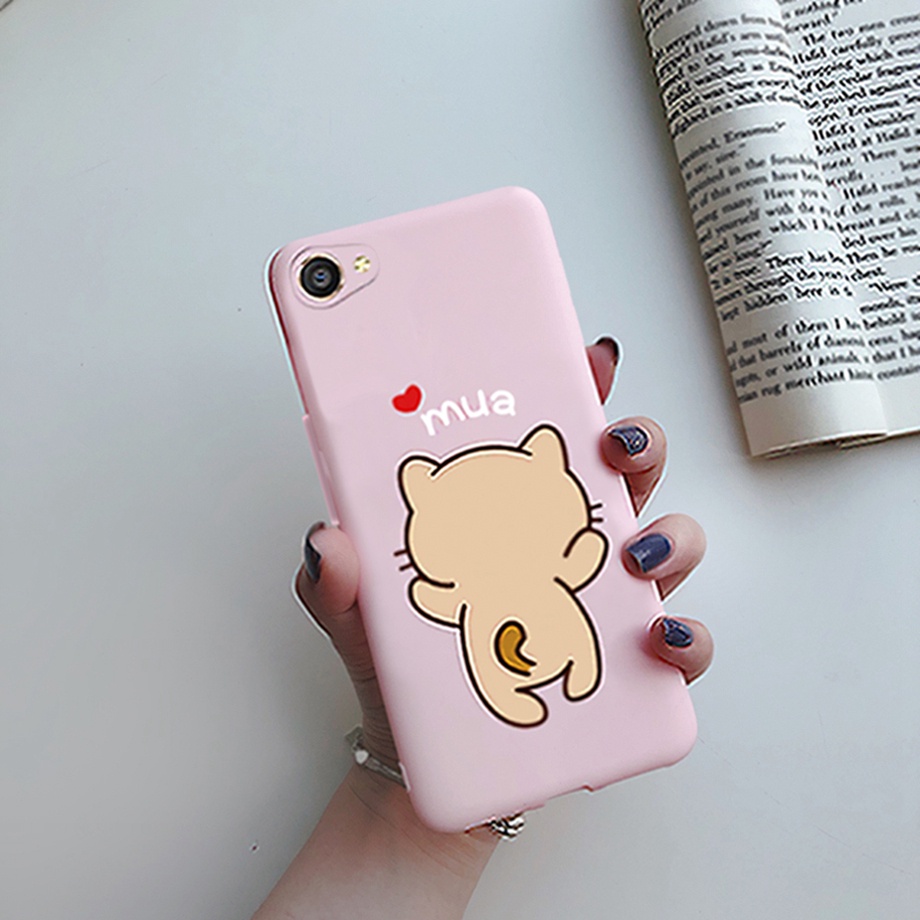 Ốp Điện Thoại Bằng Silicon Màu Kẹo Cho Vivo Y55 Y55s Y55a Y55l 1603 1610 Y55 Y 55