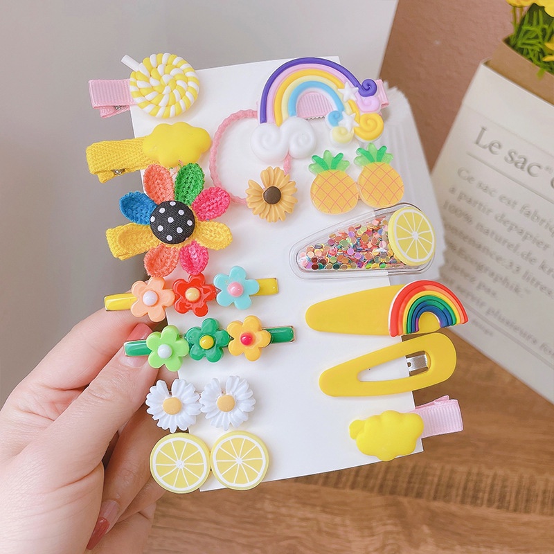 SET 14 KẸP TÓC ĐÁNG YÊU CHO BÉ GÁI 🌟 FREESHIP 🌟