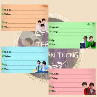 Nhãn vở tfboys