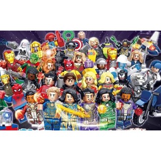 Lắp ráp lego non các nhân vật super hero marvel jx1229