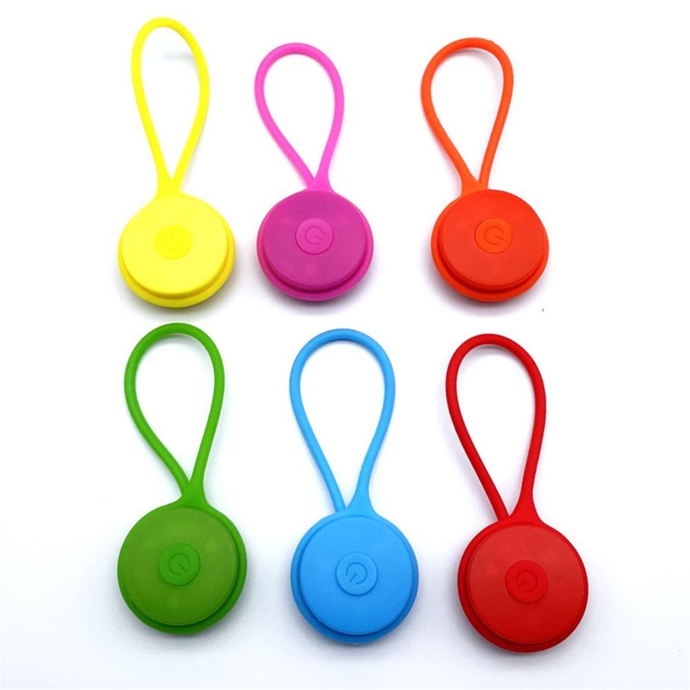 MYRONGVN Bộ 2 Đèn Cảnh Báo Ngoài Trời Mini Bằng Silicone Chống Thấm Nước