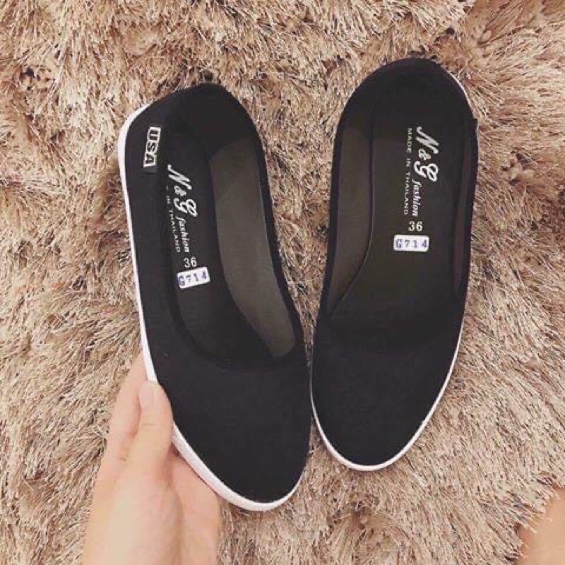 Giày Lười Đế Bệt USA Thái Lan