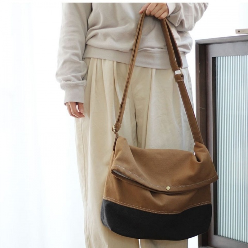 IXACH Túi Đeo Chéo Canvas Phong Cách Nhật Bản 2022 Cho Nam Nữ