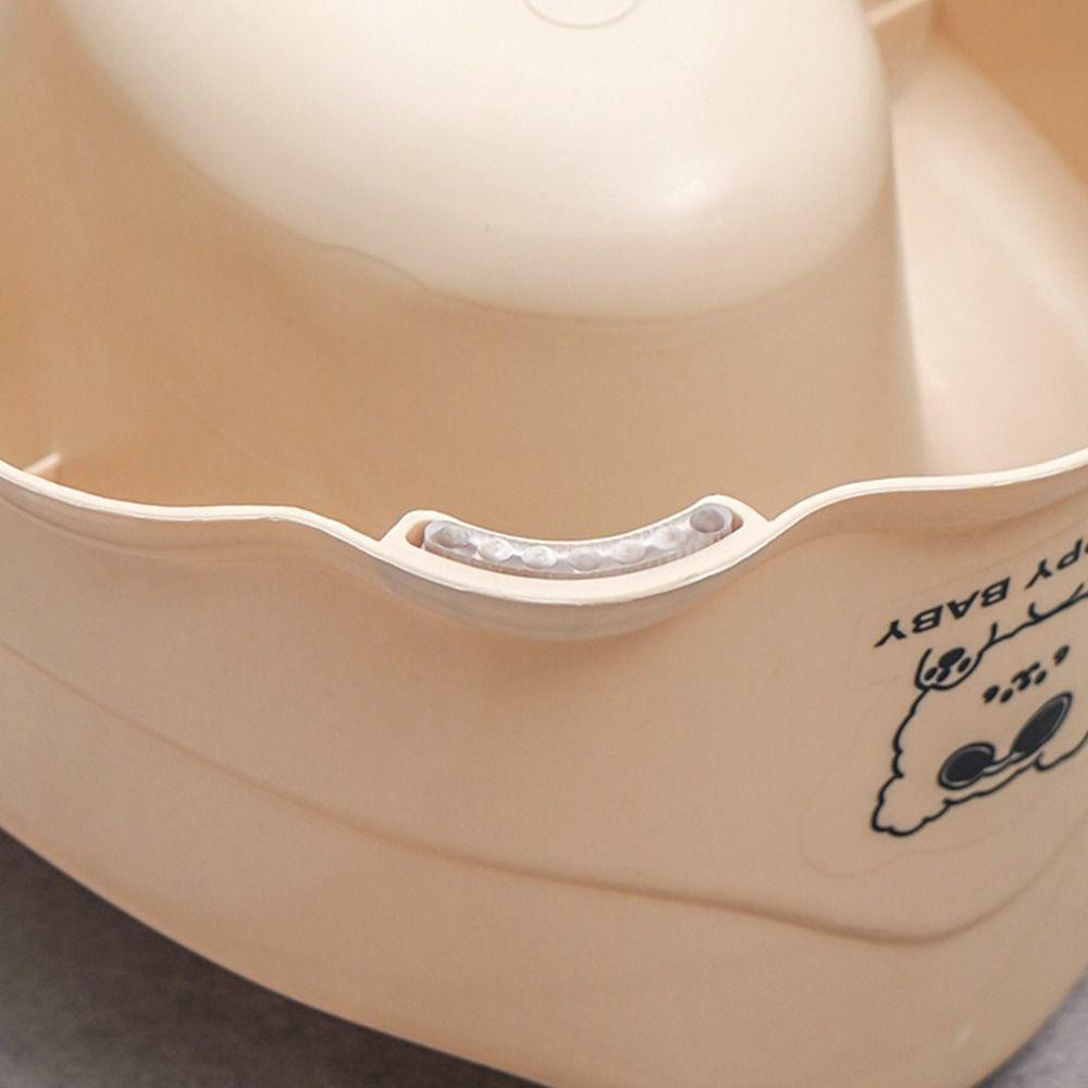 Bô Vệ Sinh Bằng Nhựa Chống Rò Rỉ Thiết Kế Dễ Thương Tiện Dụng Cho Bé Trai