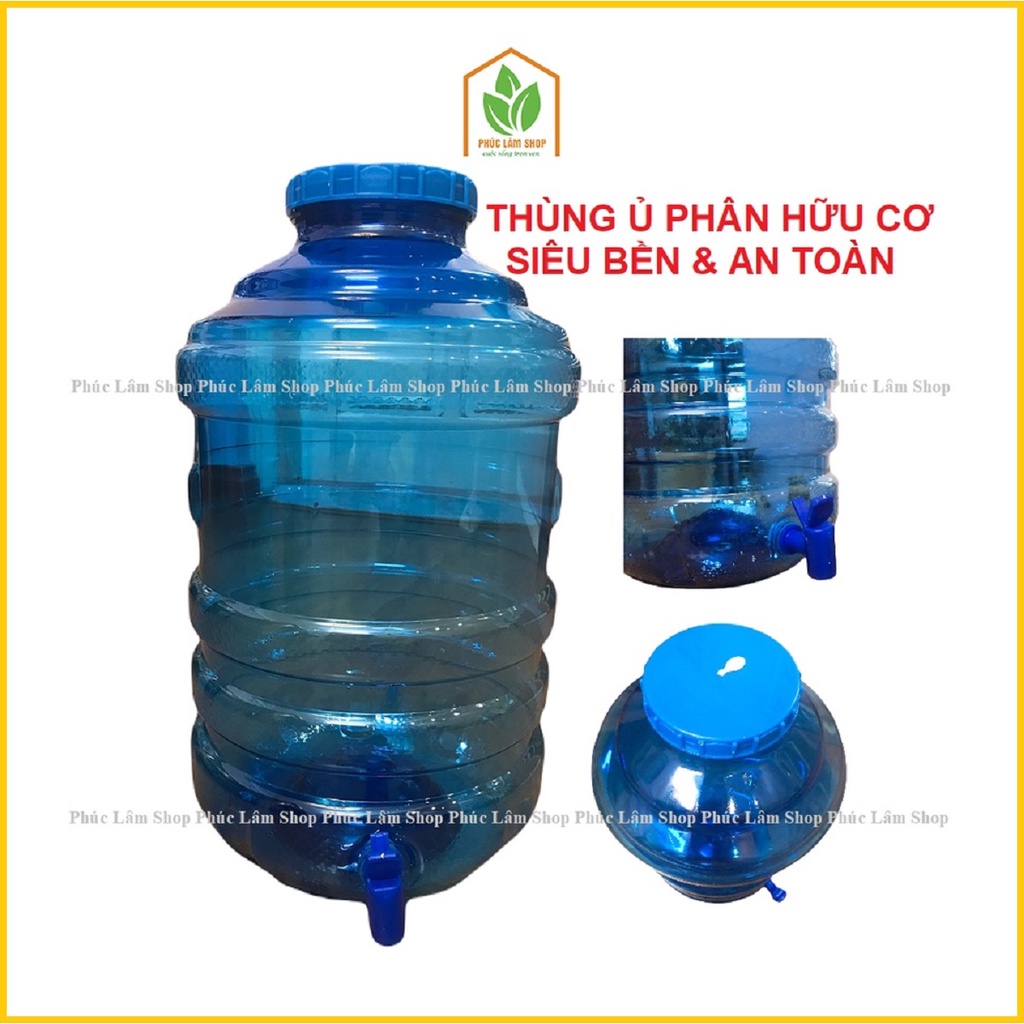 Thùng ủ rác hữu cơ 20 lít dày dặn, thùng ủ phân hữu cơ, rác thải nhà bếp chất lượng tốt