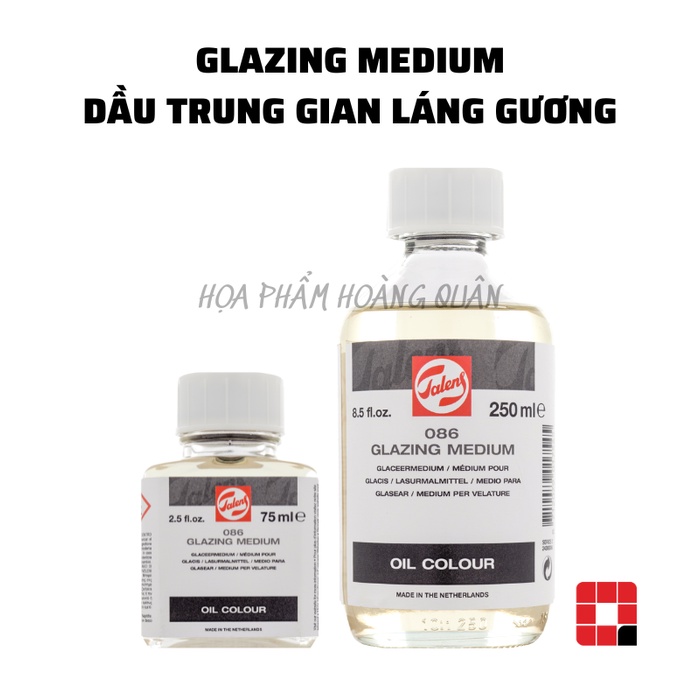 Dầu trung gian láng gương/ Dung dịch vẽ láng (bề mặt sơn dầu) - Glazing Medium - 086