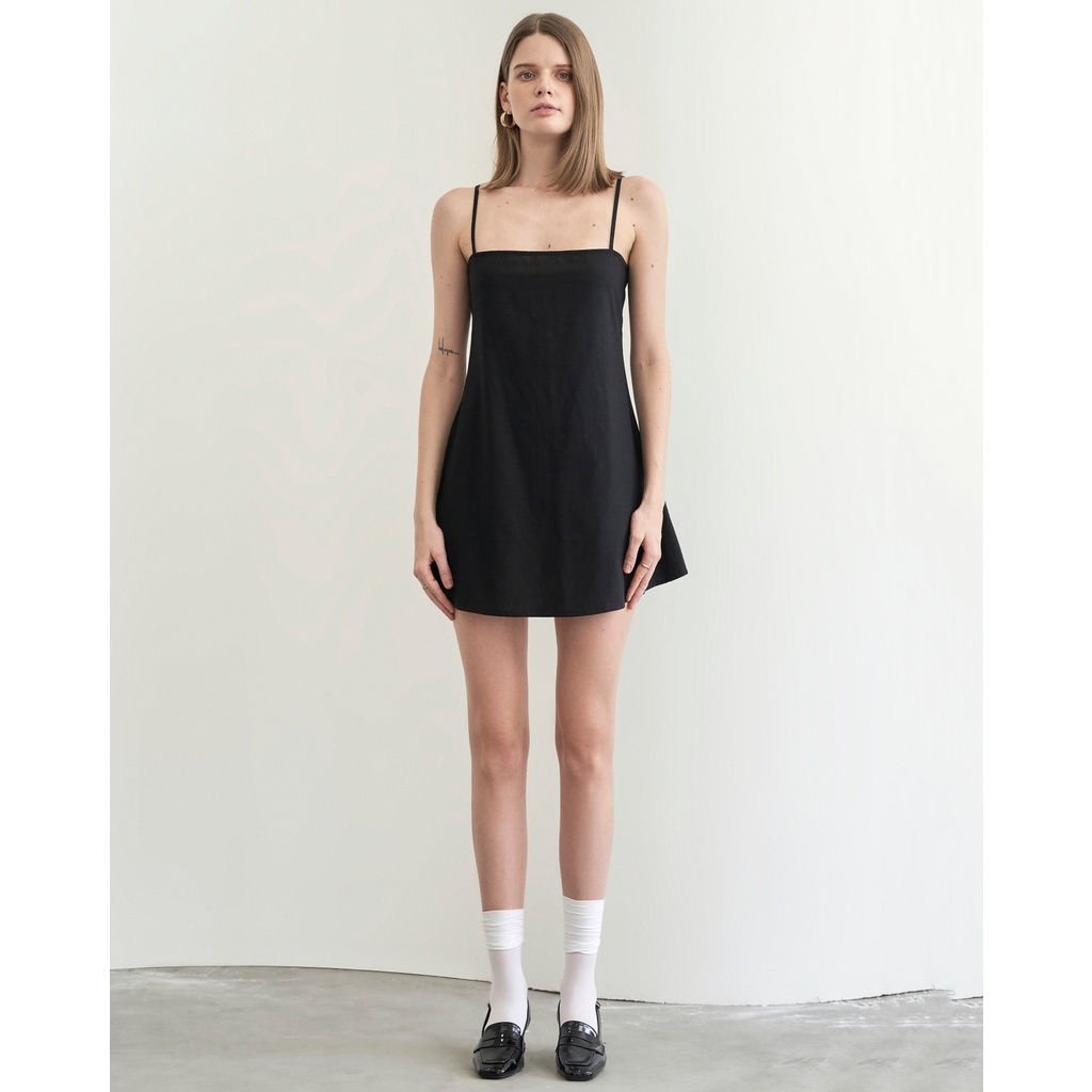Đầm Linen Mini Thiết Kế Dáng Ngắn Josè | LA3616 | Lana Official