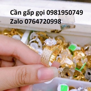 Nhẫn nữ bản to 5 hàng đá siêu sang chảnh-hn2611085