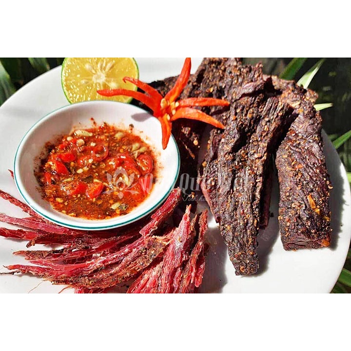 Thịt Trâu Gác Bếp  Gói 500g - Chim Sẻ Food