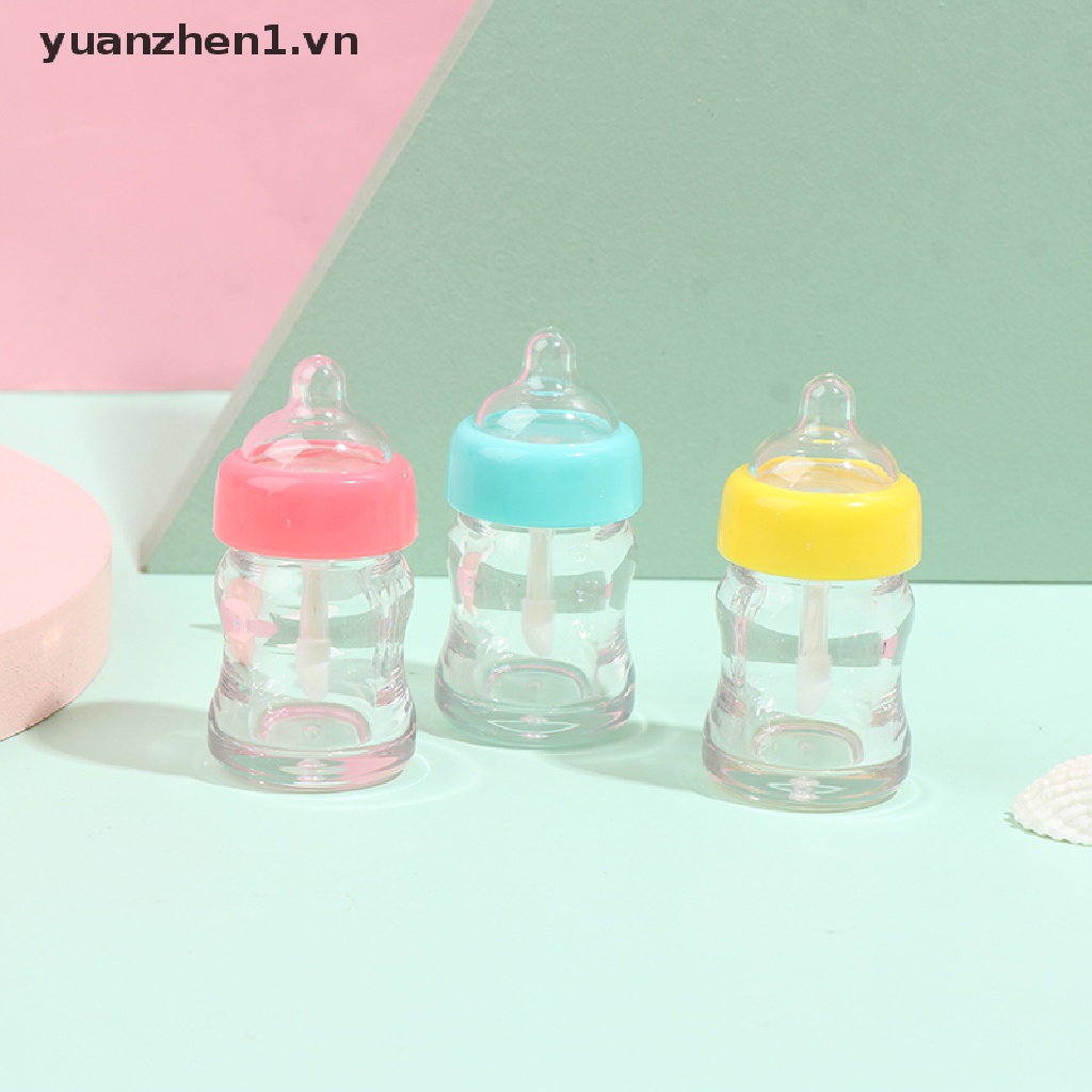 Set 5 Ống Rỗng Trong Suốt Đựng Son Môi Tiện Dụng