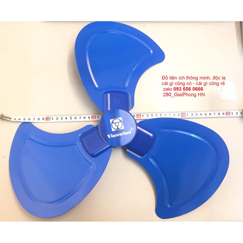 Cánh quạt sàn nhôm 500, dùng cho Quạt sàn Komasu, Vinawind QS500