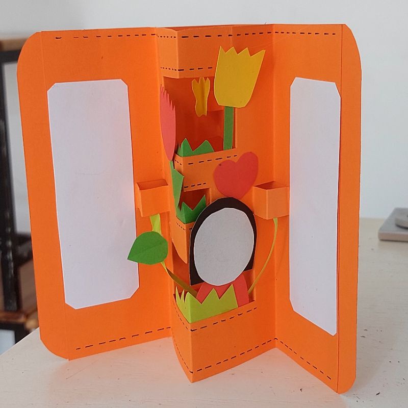 THIỆP HANDMADE POP-UP TẶNG GIÁO VIÊN SINH NHẬT