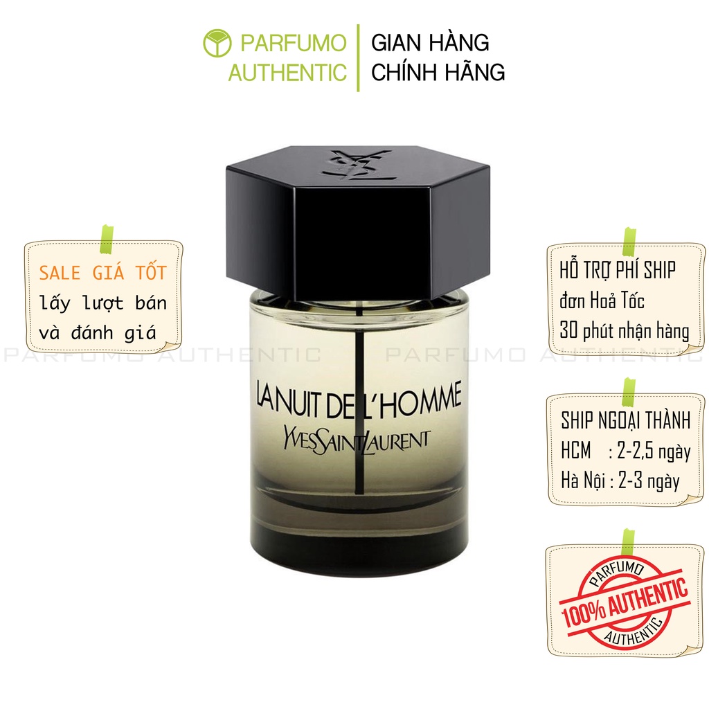 Nước hoa YSL La Nuit De L'homme [Cam Kết Chính Hãng]