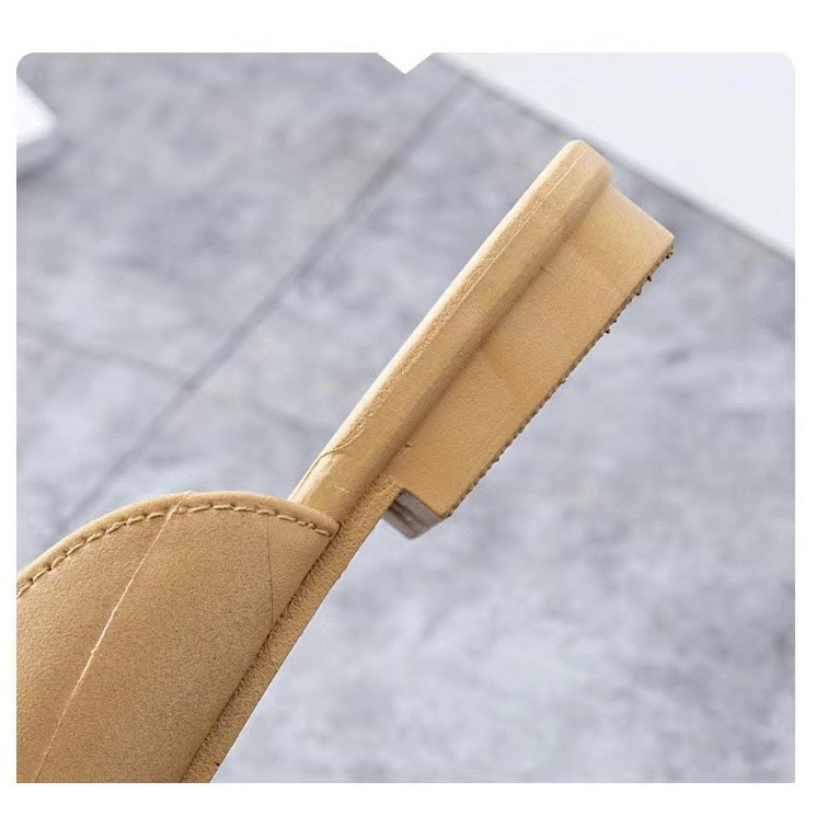 Dép sục nữ nhựa dẻo hinh khóa xích mũi bằng ms2691 THNM