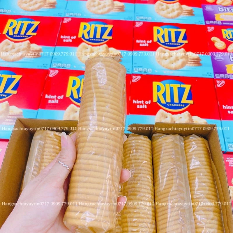 Bánh Ritz crackers Original bánh quy ritz hàng chuẩn Mỹ bay air thơm ngon