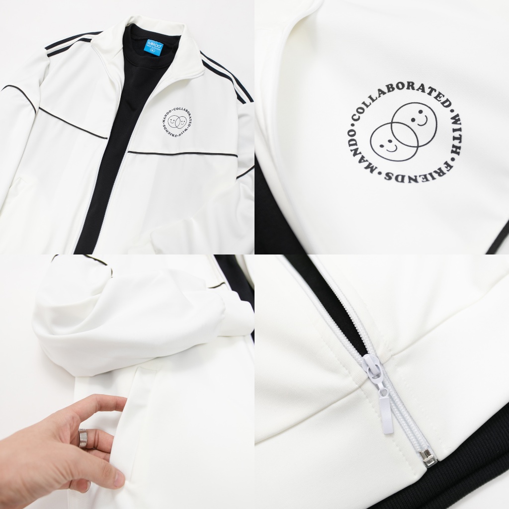 Áo Khoác Thể Thao Jacket Nam MANDO Dài Tay Form Rộng Kiểu Dáng Basic Unisex Thời Trang Hàn Quốc JAK002