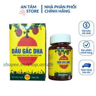 Viên dầu gấc DHA chiết xuất từ tinh dầu gấc giúp sáng mắt đẹp da