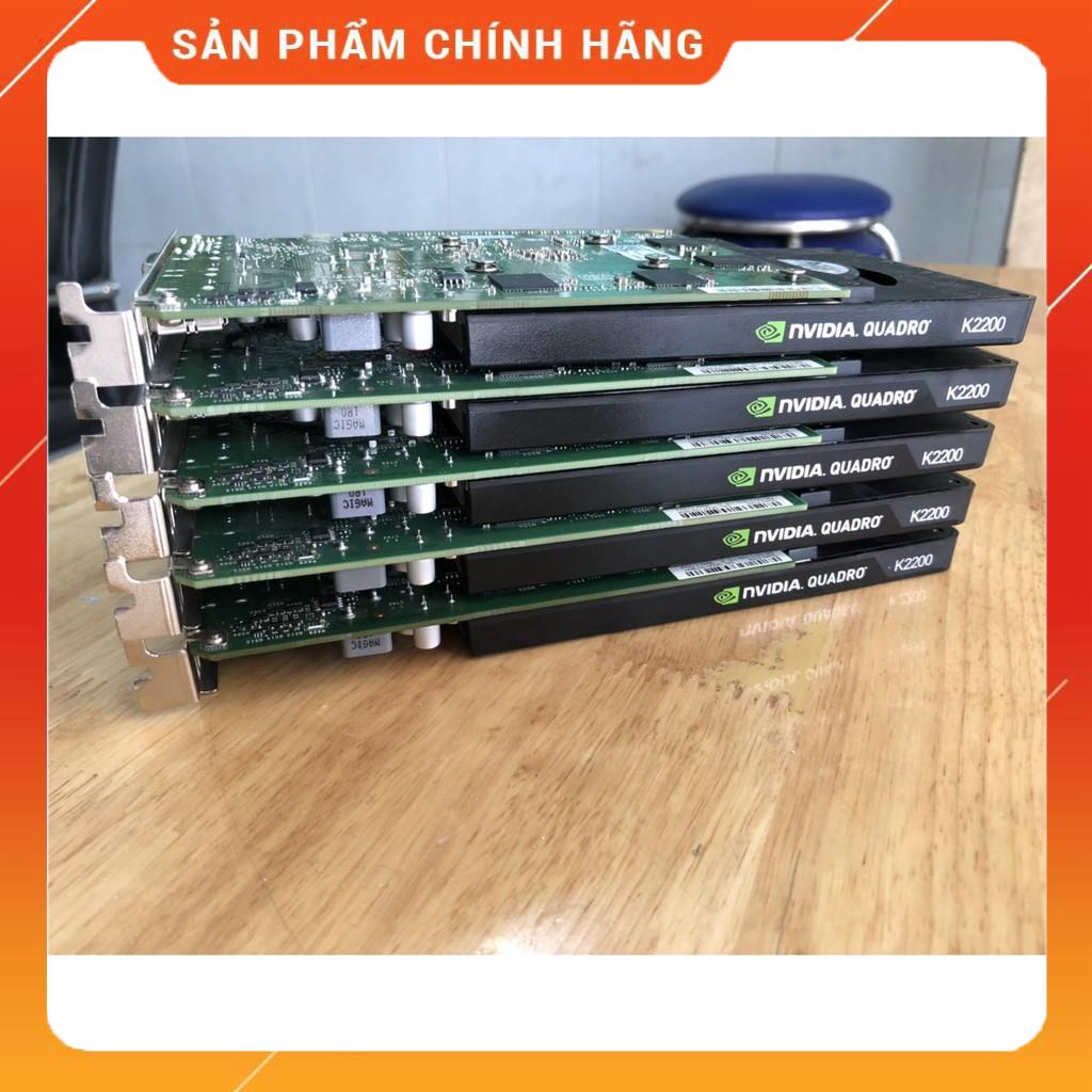 HÀNG CHÍNH HÃNG - CARD MÀN HÌNH QUADRO K2200 4G 128 BIT