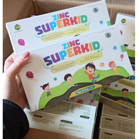 ZINC SUPERKID BÉ KHOẺ, ĂN NGON