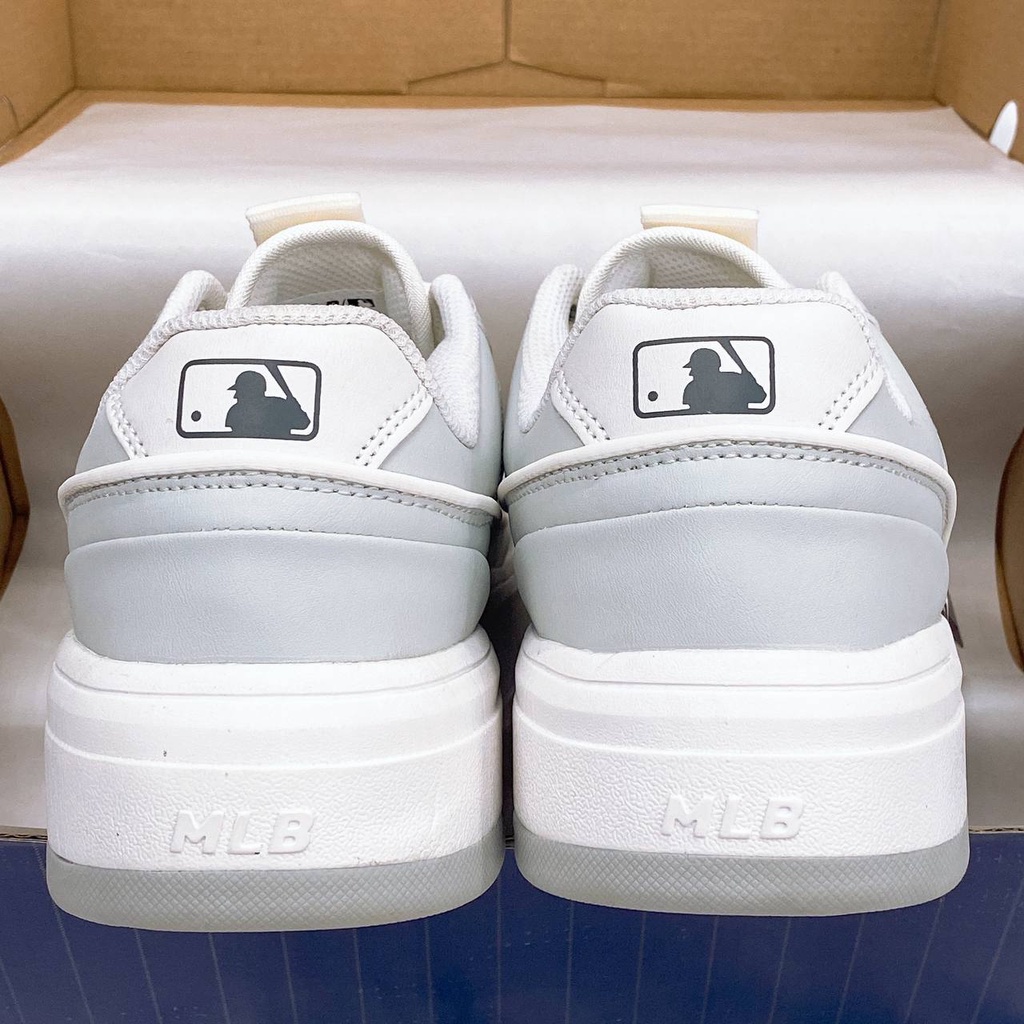 Giày thể thao sneaker Mlb liner xám ny đen bản cao cấp ảnh thật shop tự chụp+Freeship