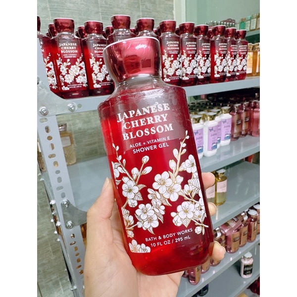 🥀 Sữa Tắm Nước Hoa Shower Gel Bath & Body Works - JAPANESE CHERRY BLOSSOM