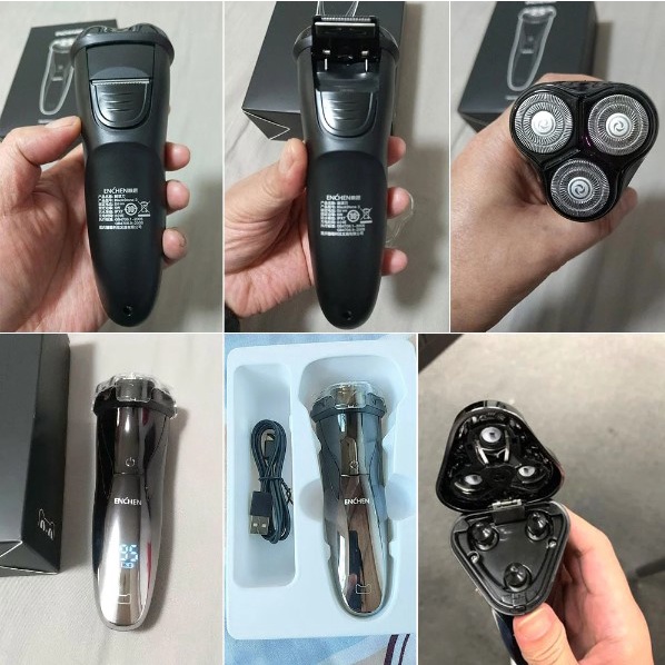 CHÍNH HÃNG - Máy Cạo Râu Enchen BlackStone 3 - FullBox