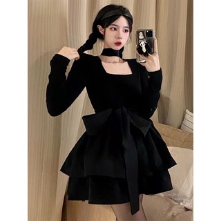 váy bồng quý phái tay dài