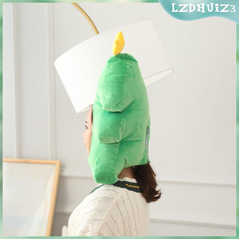 Mũ Hóa Trang Cây Thông Giáng Sinh Bằng Lông Nhung Mềm Mại lzdhuiz3 Dành Cho Nam Và Nữ