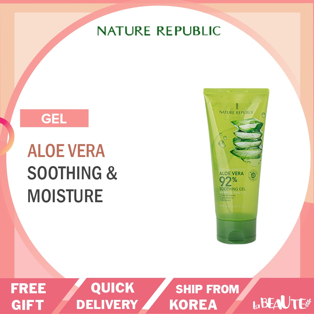 Gel Lô Hội NATURE REPUBLIC 92% 155ml / 250ml (Ống) / 300ml (Jar)