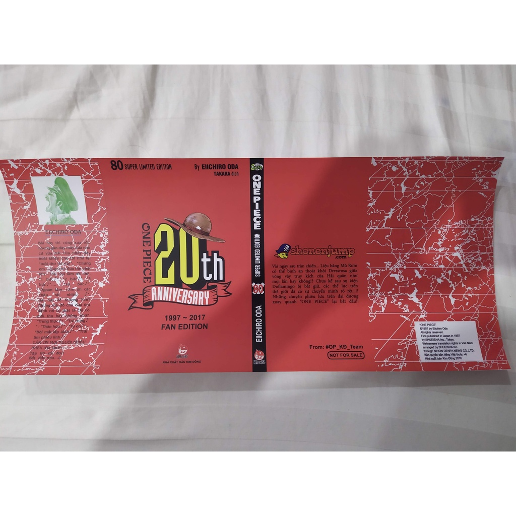 Bìa One piece super limited 80-1-91-100