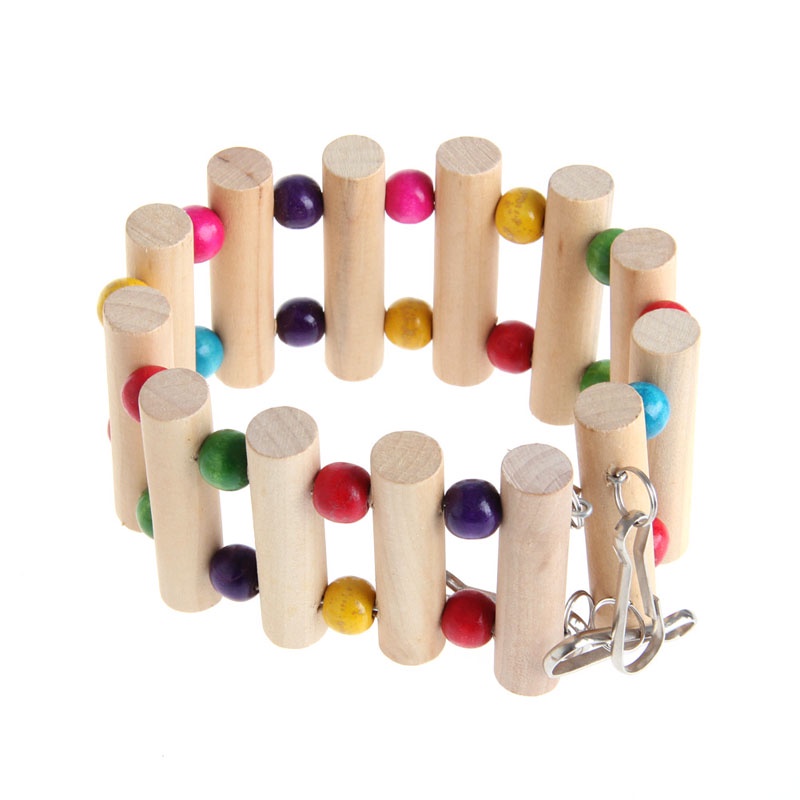 Thang Gỗ Đồ Chơi Cho Vẹt