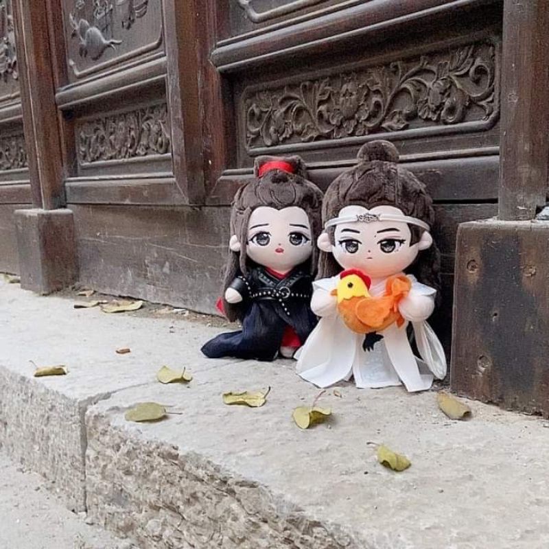 Doll Vong Tiện Say Trộm Gà 20cm - Vương Nhất Bác & Tiêu Chiến