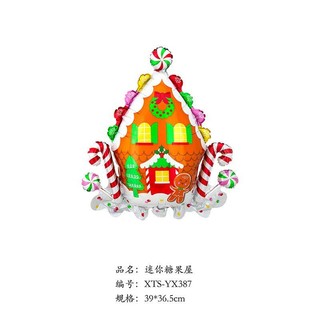Bóng bay noel Nilong hình thú. (Kèm que)