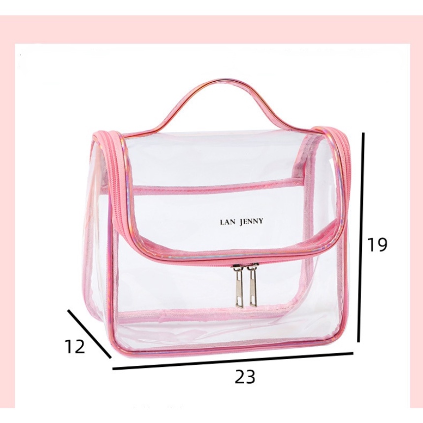 Túi Đựng Mỹ Phẩm Du Lịch Bằng Chất Liệu PVC Trong Suốt Chống Thấm Nước