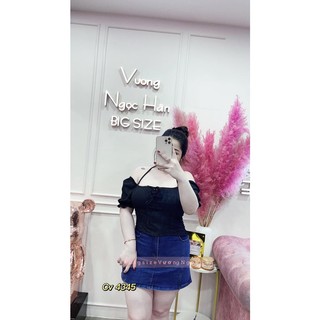 CHÂN VÁY JEAN BIGSIZE 60 ĐẾN 90KG ( MÃ 4338 )