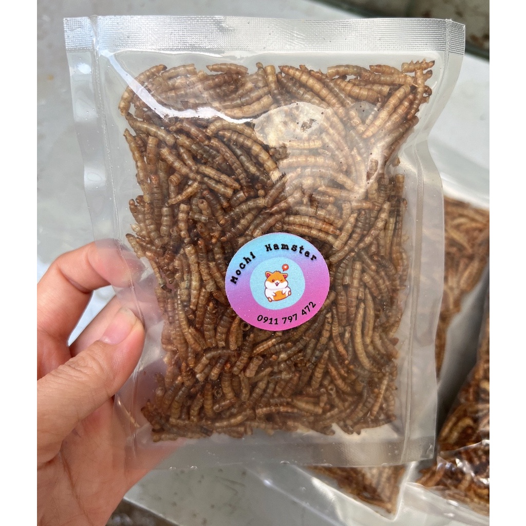 Sâu trung sấy khô cho hamster