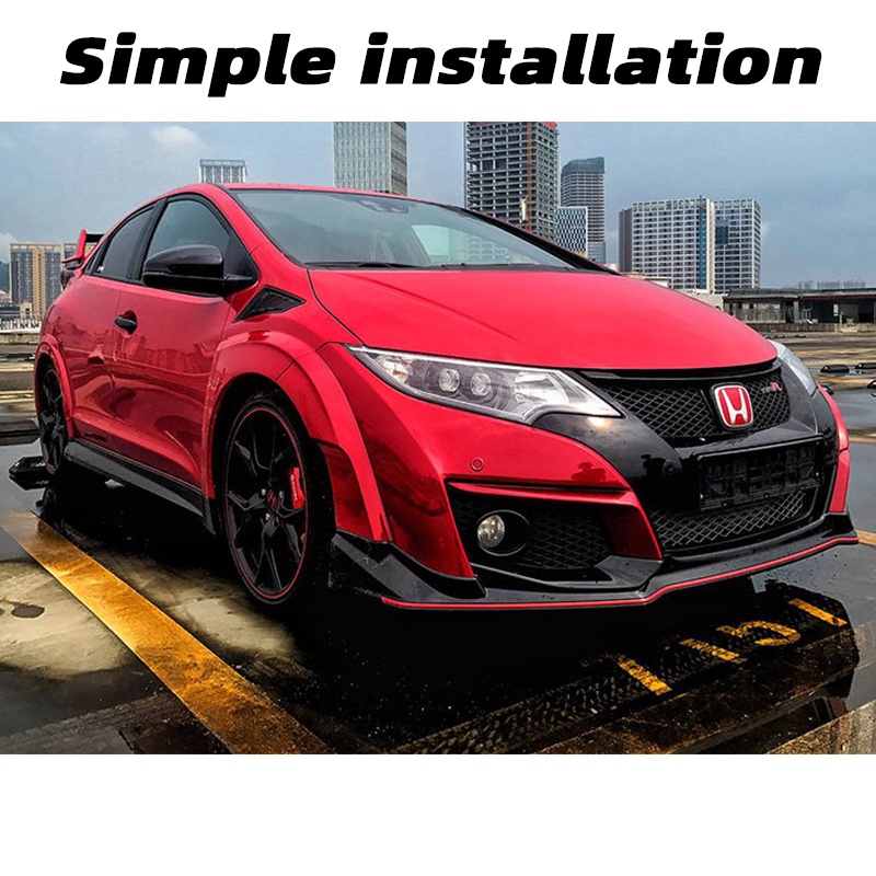 Logo Màu Đỏ Gắn Trang Trí Vô Lăng Xe Hơi honda mugen civic fc city hrv jazz xrv crv