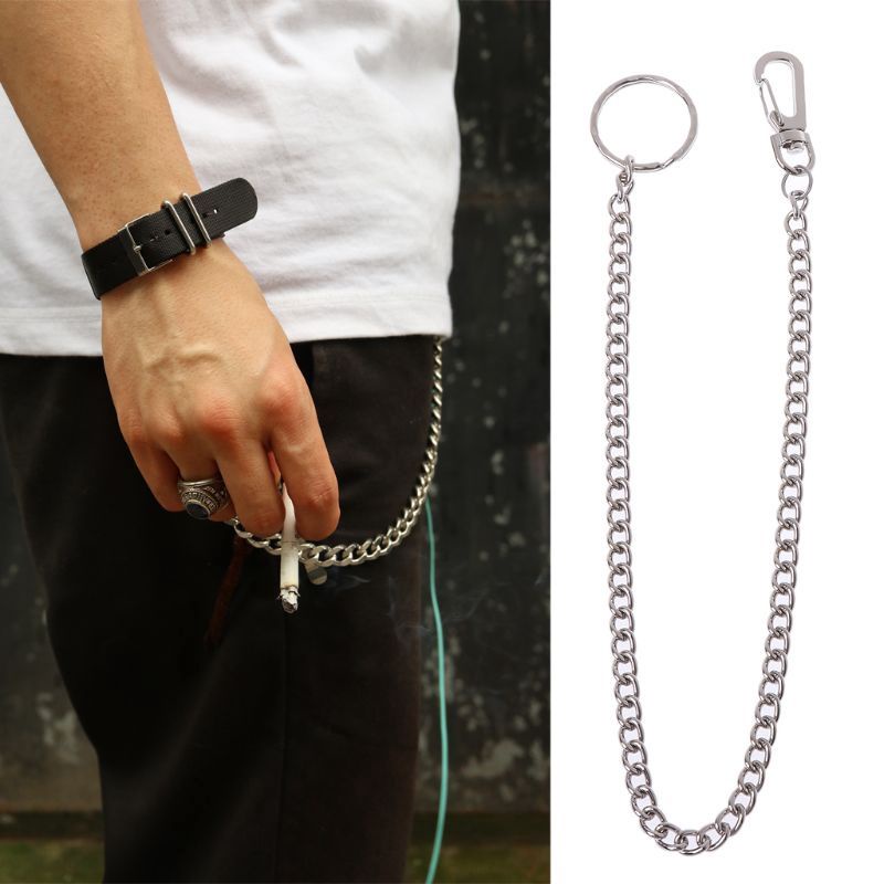 Dây xích gắn quần, móc khóa