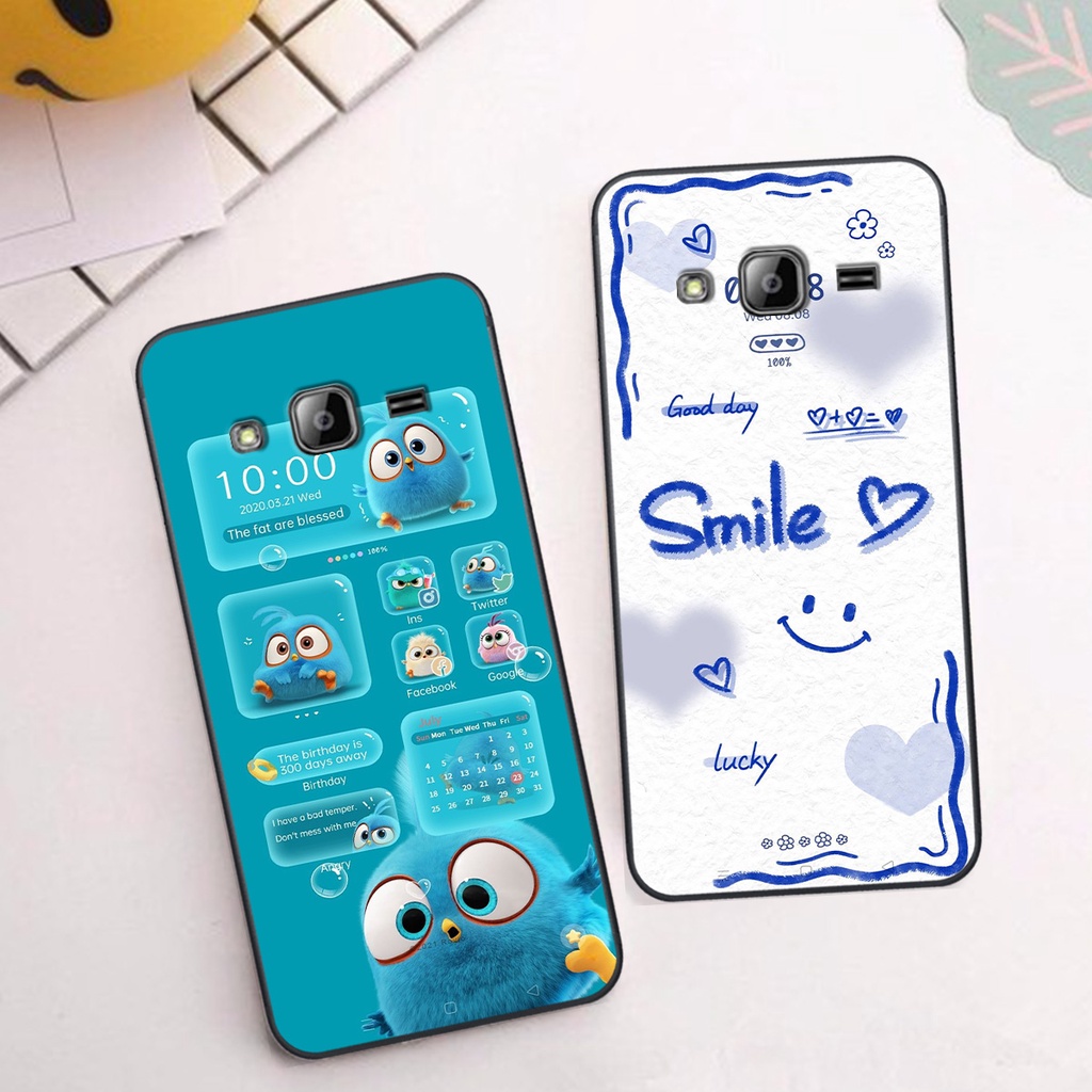 Ốp Samsung J310 / J3 2016 in hình gấu vịt caro nhiều màu sắc ngộ nghĩnh dễ thương