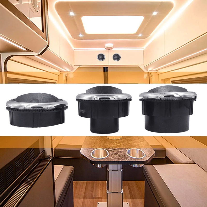 Phụ Kiện Trang Trí Nội Thất Xe Hơi A / C Hình Tròn 87mm