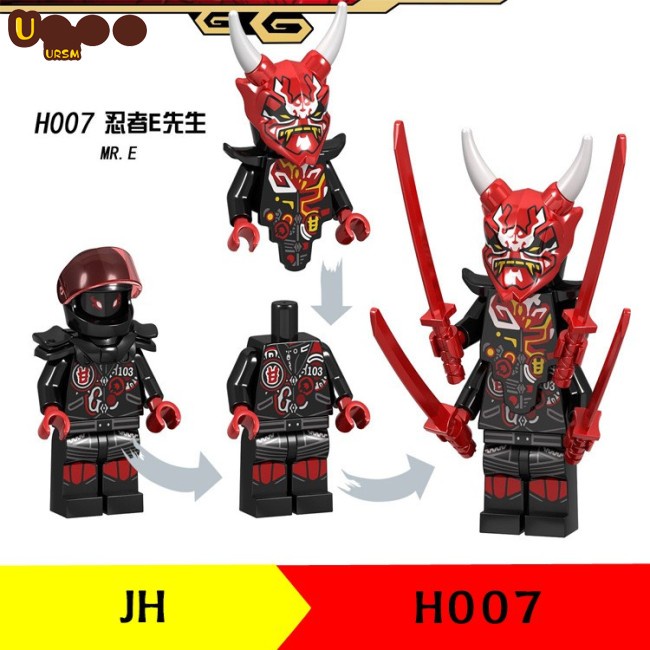 Mô Hình Đồ Chơi Lego Nhân Vật Ninja Mr E H007